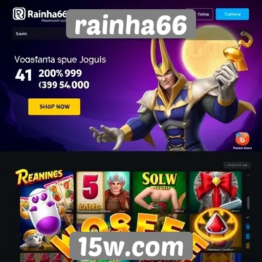 Promoções atuais no site rainha66