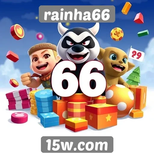 Variedade de jogos disponíveis no rainha66